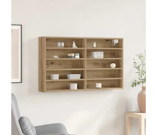 Izstādes Skapis Ar Plauktu Artisānā Ozols 100 X 15 X 58 Cm Vidaxl