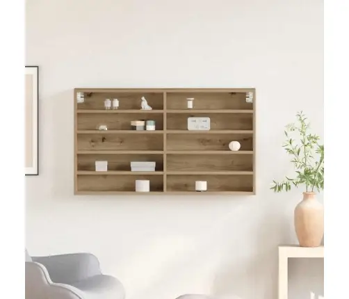 Izstādes Skapis Ar Plauktu Artisānā Ozols 100 X 15 X 58 Cm Vidaxl