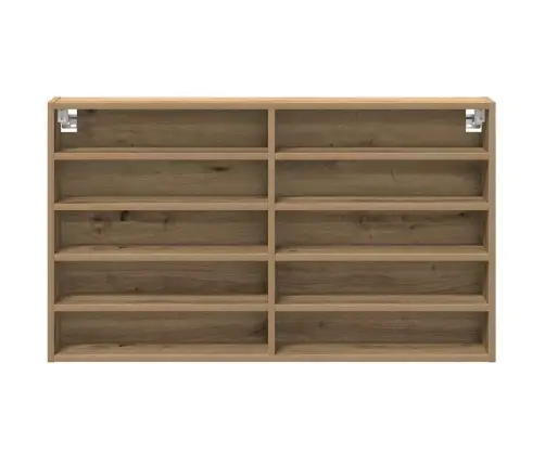 Izstādes Skapis Ar Plauktu Artisānā Ozols 100 X 15 X 58 Cm Vidaxl