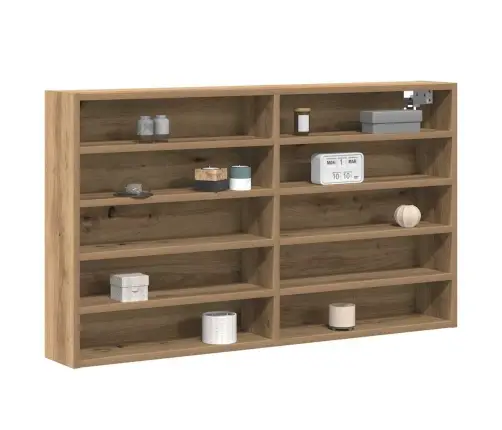 Izstādes Skapis Ar Plauktu Artisānā Ozols 100 X 15 X 58 Cm Vidaxl