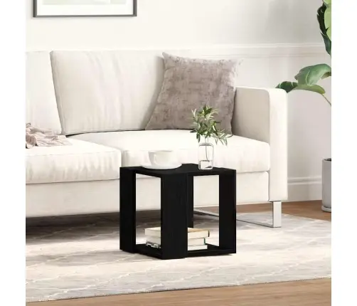 Kavos Staliukas Juoda Ąžuolo 32 X 32 X 30 Cm Apdirbta Mediena