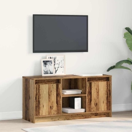 Televizora Skapīša Brūna 100 X 34 X 50 Cm Inženierijas Koks Vidaxl