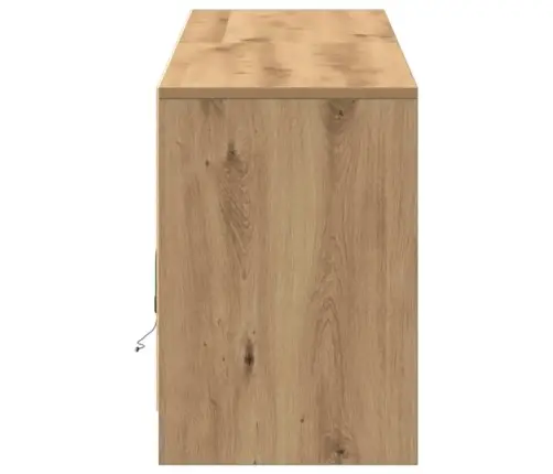 Televizoriaus Spintelė Ruda 100 X 34 X 50 Cm Apdirbta Mediena