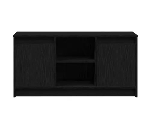 Televizoriaus Spintelė Juoda 100 X 34 X 50 Cm Apdirbta Mediena