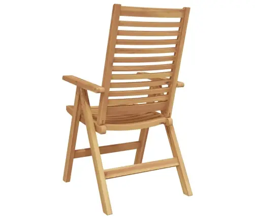 Dārza Krēsli Salokāmi 8 Gabali Masīvs Koks Tīkkoks Vidaxl