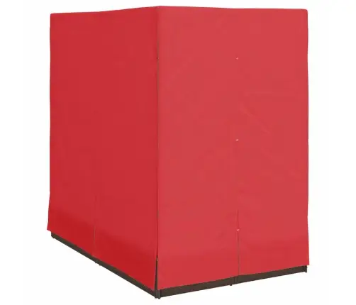 Dviejų Vietų Saulės Gultas Su Stogu Ruda 205 X 129 X 200 Cm