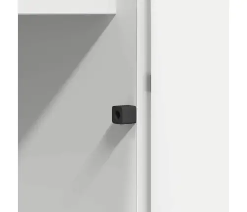 Led-Valgustusega Tv-Kapp Valge 180 X 38 X 49 Cm Tehispuit