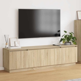 Televizora Skapītis Ar Led Sonomas Ozola 180 X 38 X 49 Cm Vidaxl