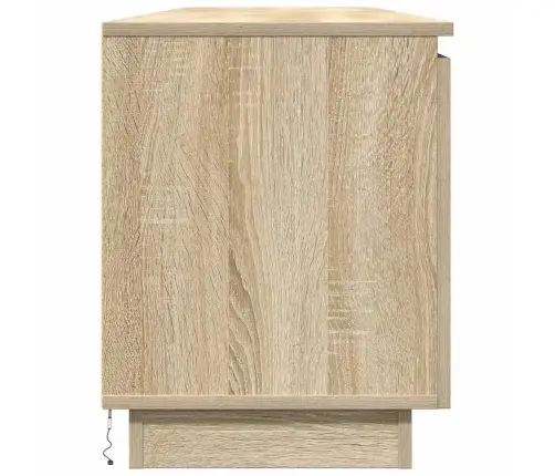 Televizoriaus Staliukas Su Led Sonoma Ąžuolas 180 X 38 X 49 Cm