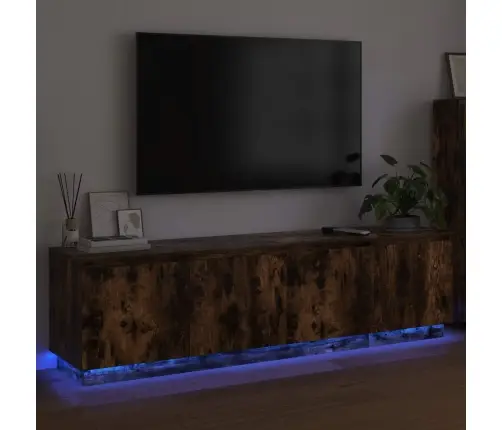 Telerikapp Suitsetatud Tamm 180 X 38 X 49 Cm Tehispuit