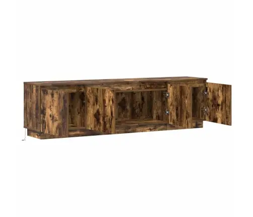 Telerikapp Suitsetatud Tamm 180 X 38 X 49 Cm Tehispuit