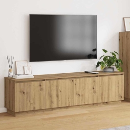 Televizoriaus Staliukas Su Led Artisano Ąžuolo 180 X 38 X 49 Cm