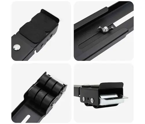 Veļas Mašīnas Bāze Ar Riteņiem 2 Gab. Garums 46-71 Cm 300 Kg Vidaxl