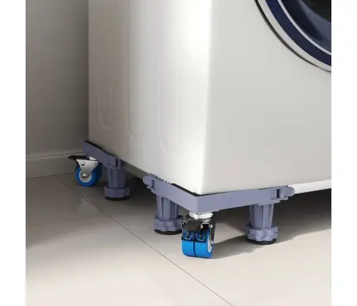 Veļas Mašīnas Bāze Ar Riteņiem Regulējama 350 Kg Vidaxl