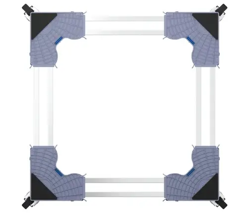 Veļas Mašīnas Bāze Ar Riteņiem Regulējama 350 Kg Vidaxl