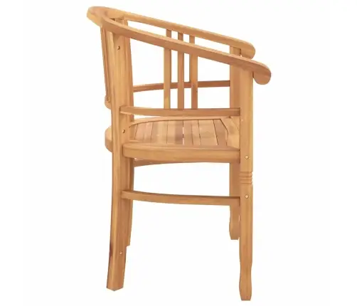 Dārza Krēsli 2 Pcs Brūna 63 X 58 X 89 Cm Masīvs Tīkkoks Vidaxl