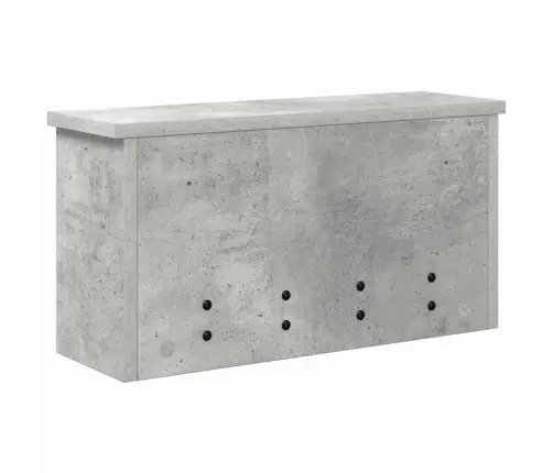 Seinale Kinnitatav Riidepuu Betoonihall 50 X 16 X 26 Cm Seinale Kinnitatav Riidepuu Betoonihall 50 X 16 X 26 Cm