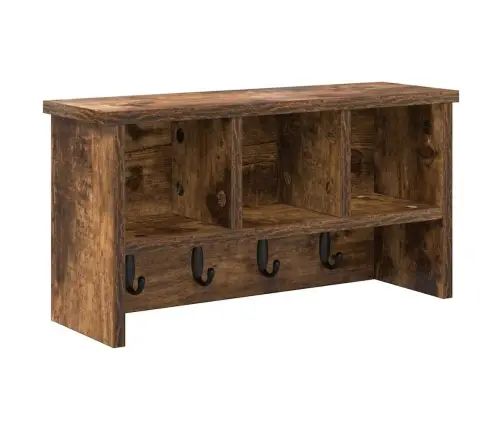 Prikabinamas Paltas Su Lentyna Dūminio Ąžuolo 50 X 16 X 26 Cm