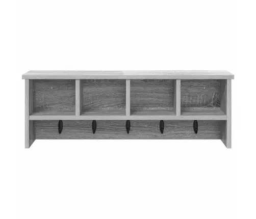 Sienas Pakaramais Pelēka Sonomas Ozola 75 X 16 X 26 Cm Vidaxl