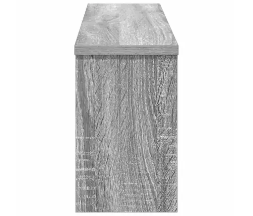 Sienas Pakaramais Pelēka Sonomas Ozola 75 X 16 X 26 Cm Vidaxl