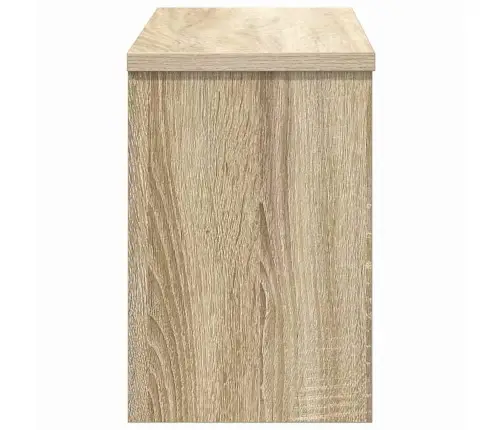 Sienas Pakaramais Ar Plauktu Sonomas Ozola 50 X 20 X 30 Cm Vidaxl