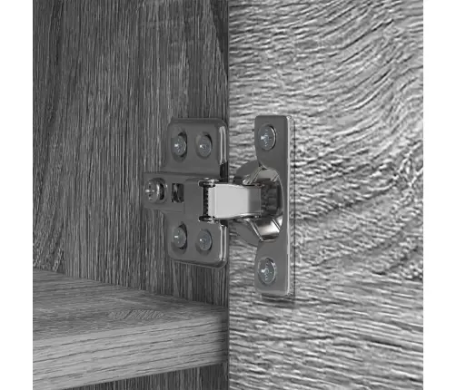 Sienas Pakaramais Pelēka Sonomas Ozola 50 X 20 X 30 Cm Vidaxl