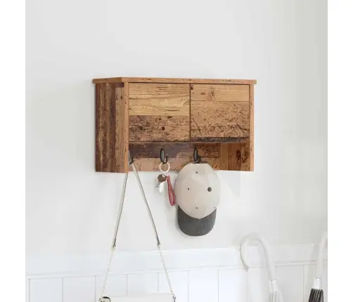 Sienas Pakaramais Vecs Koks 50 X 20 X 30 Cm Inženierijas Koks Vidaxl