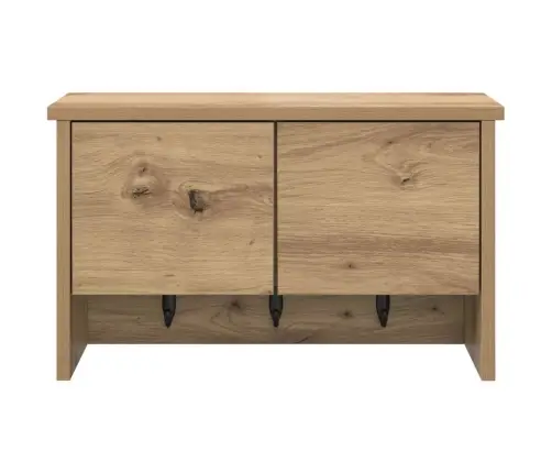 Sienas Pakaramais Ar Plauktu Amatnieku Ozola 50 X 20 X 30 Cm Vidaxl