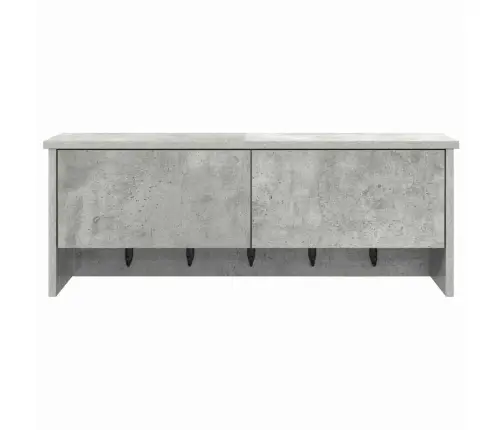 Prikabinamas Paltas Su Lentyna Betono Pilka 80 X 20 X 30 Cm