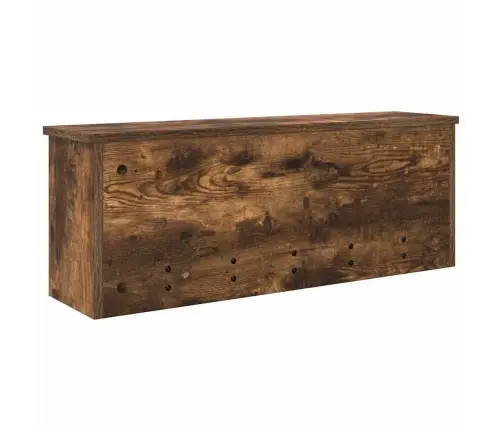 Prikabinamas Paltas Su Lentyna Dūminio Ąžuolo 80 X 20 X 30 Cm