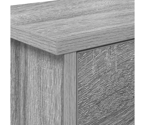 Prikabinamas Paltas Pilka Sonoma Ąžuolo 80 X 20 X 30 Cm