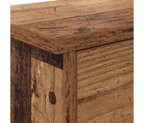 Sienas Pakaramais Vecs Koks 80 X 20 X 30 Cm Inženierijas Koks Vidaxl