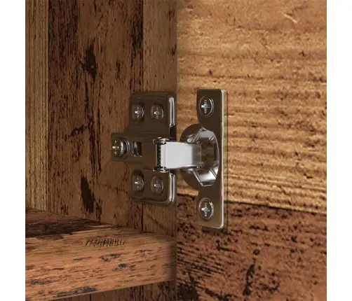 Sienas Pakaramais Vecs Koks 80 X 20 X 30 Cm Inženierijas Koks Vidaxl