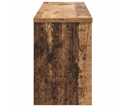 Sienas Pakaramais Vecs Koks 80 X 20 X 30 Cm Inženierijas Koks Vidaxl