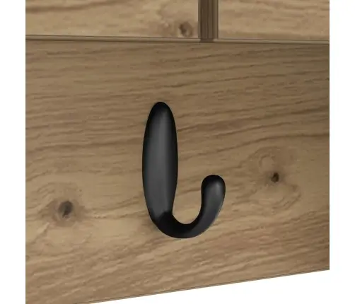 Seinale Kinnitatav Riidepuu Uksega Käsitöötamm 80 X 20 X 30 Cm Seinale Kinnitatav Riidepuu Uksega Käsitöötamm 80 X 20 X 30 Cm