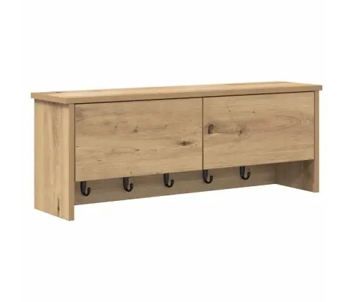 Seinale Kinnitatav Riidepuu Uksega Käsitöötamm 80 X 20 X 30 Cm Seinale Kinnitatav Riidepuu Uksega Käsitöötamm 80 X 20 X 30 Cm