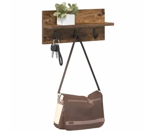 Prikabinamas Paltas Rūkyta Ąžuolas 40 X 10,5 X 18 Cm