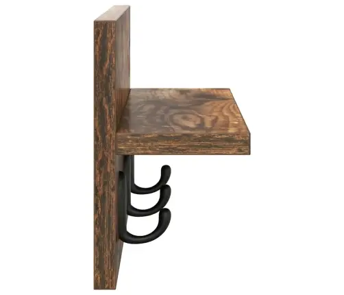 Prikabinamas Paltas Rūkyta Ąžuolas 40 X 10,5 X 18 Cm