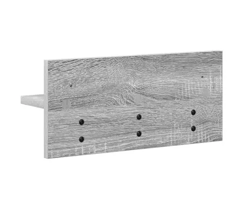 Sienas Pakaramais Pelēka Sonomas Ozola 40 X 10.5 X 18 Cm Vidaxl