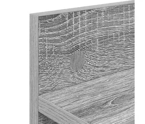 Sienas Pakaramais Pelēka Sonomas Ozola 60 X 10.5 X 18 Cm Vidaxl