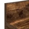 Seinale Kinnitatav Riidepuu Suitsutatud Tamm 80 X 10.5 X 18 Cm
