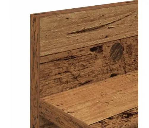 Sienas Pakaramais Vecs Koks 80 X 10.5 X 18 Cm Inženierijas Koks Vidaxl