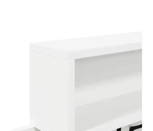 Prikabinamas Paltas Balta 100 X 12 X 43.5 Cm Apdirbta Mediena