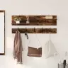 Sienas Pakaramais Ar Plauktu Dūmakaina Ozolkoka 90 X 15 X 36 Cm Vidaxl Sienas Pakaramais Ar Plauktu Dūmakaina Ozolkoka 90 X 15 X 36 Cm Vidaxl