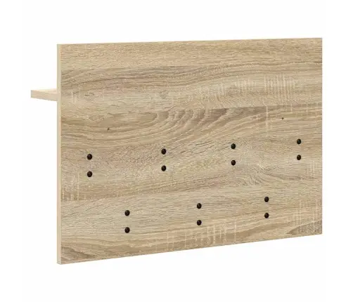 Seinale Kinnitatav Riidepuu Sonoma Tamm 60 X 40 X 12 Cm