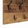 Sienas Pakaramais Vecs Koks 60 X 40 X 12 Cm Inženierijas Koks Vidaxl