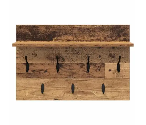Sienas Pakaramais Vecs Koks 60 X 40 X 12 Cm Inženierijas Koks Vidaxl