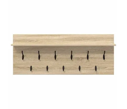 Prikabinamas Paltas Su Lentyna Sonoma Ąžuolas 100 X 40 X 12 Cm