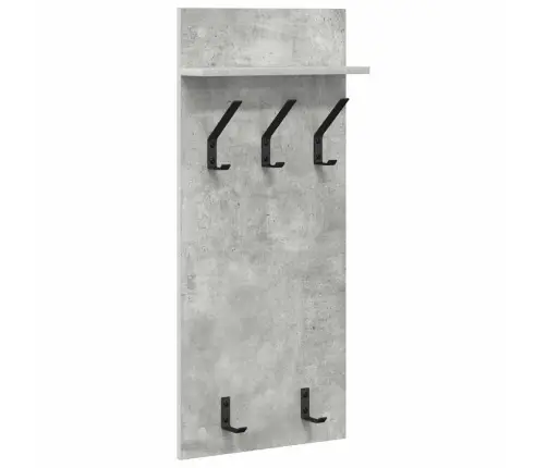 Prikabinamas Paltas Su Lentyna Betono Pilka 90 X 40 X 10 Cm