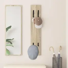 Seinale Kinnitatav Riidepuu Sonoma Tamm 20 X 1.5 X 100 Cm